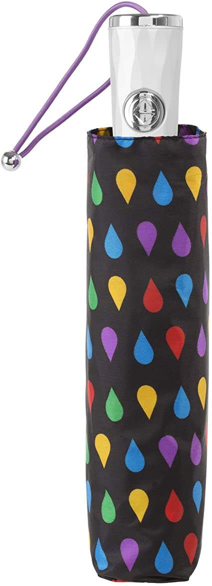 Totes Large Lady Umbrella Colorful Teardrop Style: 8704 - 13th Avenue