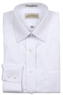 Van Guard Twill mens White Shirt Chassidisch (Right Over Left) - 13th Avenue