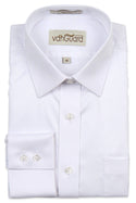 Van Guard Twill mens White Shirt Chassidisch (Right Over Left) - 13th Avenue