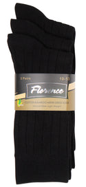 Florence Cotton Bamboo Mens Dress Sock Pack of 3 Style: 190 - 13th Avenue