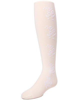 MeMoi Flocked Fabric Floral Tights Style: MK-745 - 13th Avenue