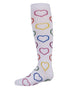 MeMoi Dazzling Hearts Knee-High Socks Style: MKF-7054 - 13th Avenue