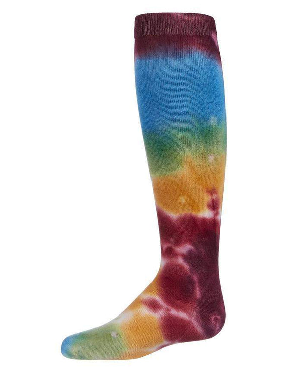 MeMoi Retro Tie Dye Knee High Socks Style: MKF-7056 - 13th Avenue
