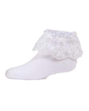 MeMoi Petite Floral Lace Anklet Sock Style: MKF-6028 - 13th Avenue