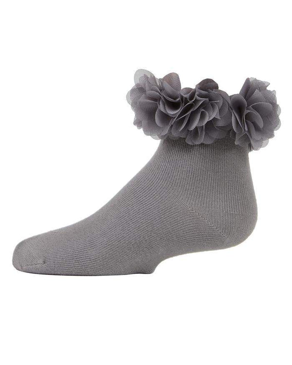 MeMoi Floral Halo Anklet Socks Style: MKF-6029 - 13th Avenue
