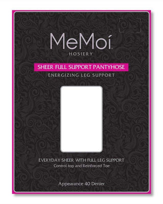 MeMoi Sheer Full Support 40 Denier Women Tights Style: MS-620 - 13th Avenue