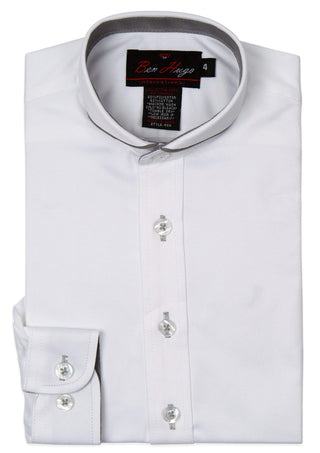Ben Hugo White Shirt With Trim Style: 484 - 13th Avenue