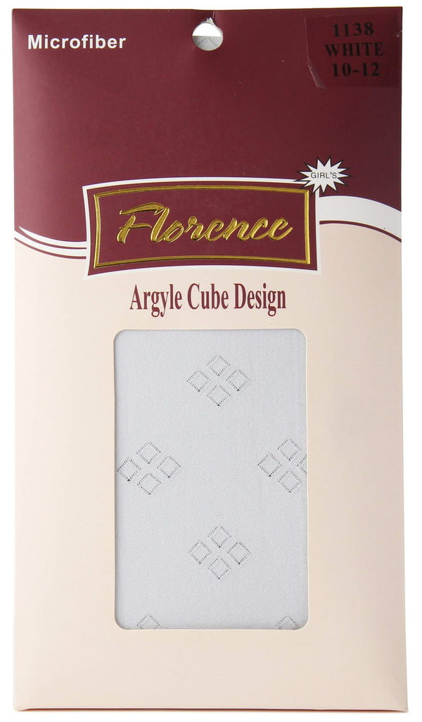 Florence Girls Argyle Cube Design Tights Style: 1138 - 13th Avenue