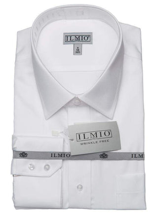 Ilmio Poly Cotton Silver Label Mens Shirt Left Over Right Regular - 13th Avenue