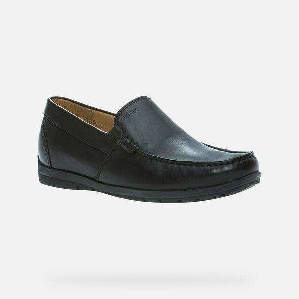 Geox Siron Mens Black Loafer Shoe - 13th Avenue