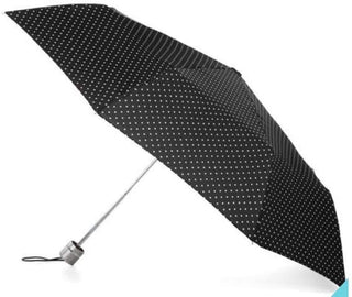 Totes Small Lady Umbrella Black & White Dots Style: 8702 - 13th Avenue