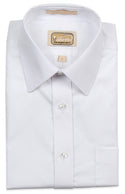 Vanetto Mens White Shirt Short Sleeves - Boys - 13th Avenue