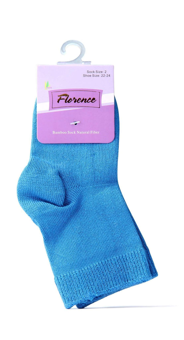 Florence Natural Fiber Bamboo Sock For Shoe Sizes: 22-24, 25-27. Style: 179 - 13th Avenue
