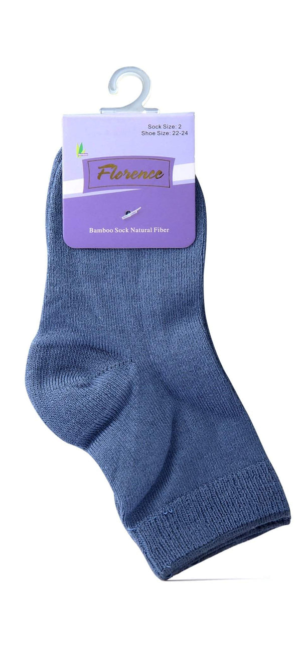 Florence Natural Fiber Bamboo Sock For Shoe Sizes: 28-30. Style: 179 - 13th Avenue