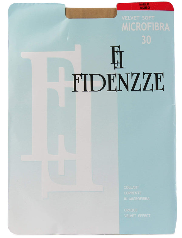 Fidenzze Opaque Microfiber Velvet Effect Women Tights Micro 30 Style: 45 - 13th Avenue