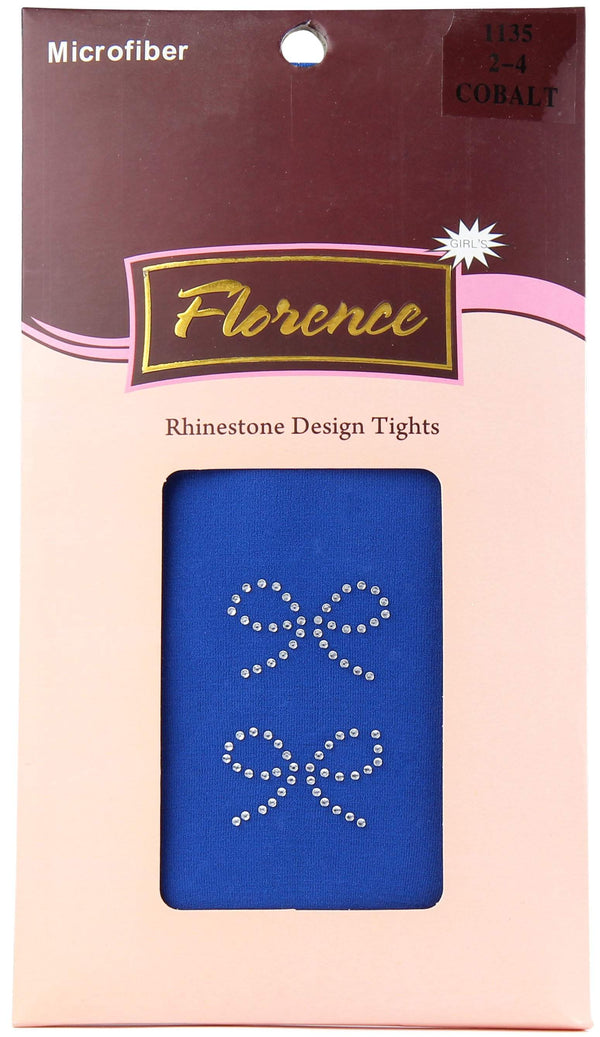 Florence Girls Rhinestone Design Tights Style: 1135 - 13th Avenue
