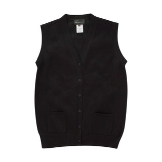 Robert di Roma Men's Black Vest With Buttons - 13th Avenue