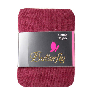 Butterfly Cotton-Spandex Girls Tights - 13th Avenue