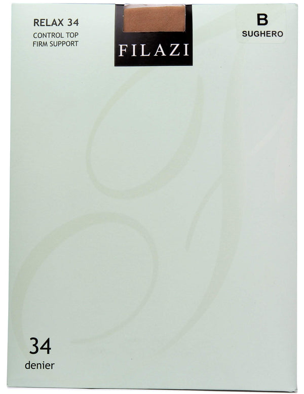 Filazi Relax 34 Denier Control Top Firm Support Women Tights. - 13th Avenue