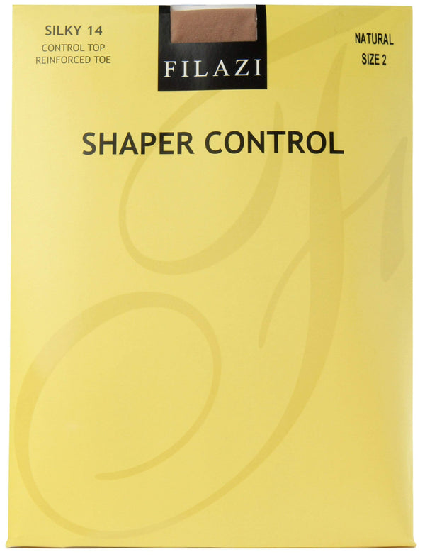Filazi Silky 14 Control Top Reinforced Toe SHAPER CONTROL Women Tigh