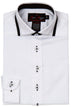 Ben Hugo Boys White Shirt With Trim Style: 474 - 13th Avenue